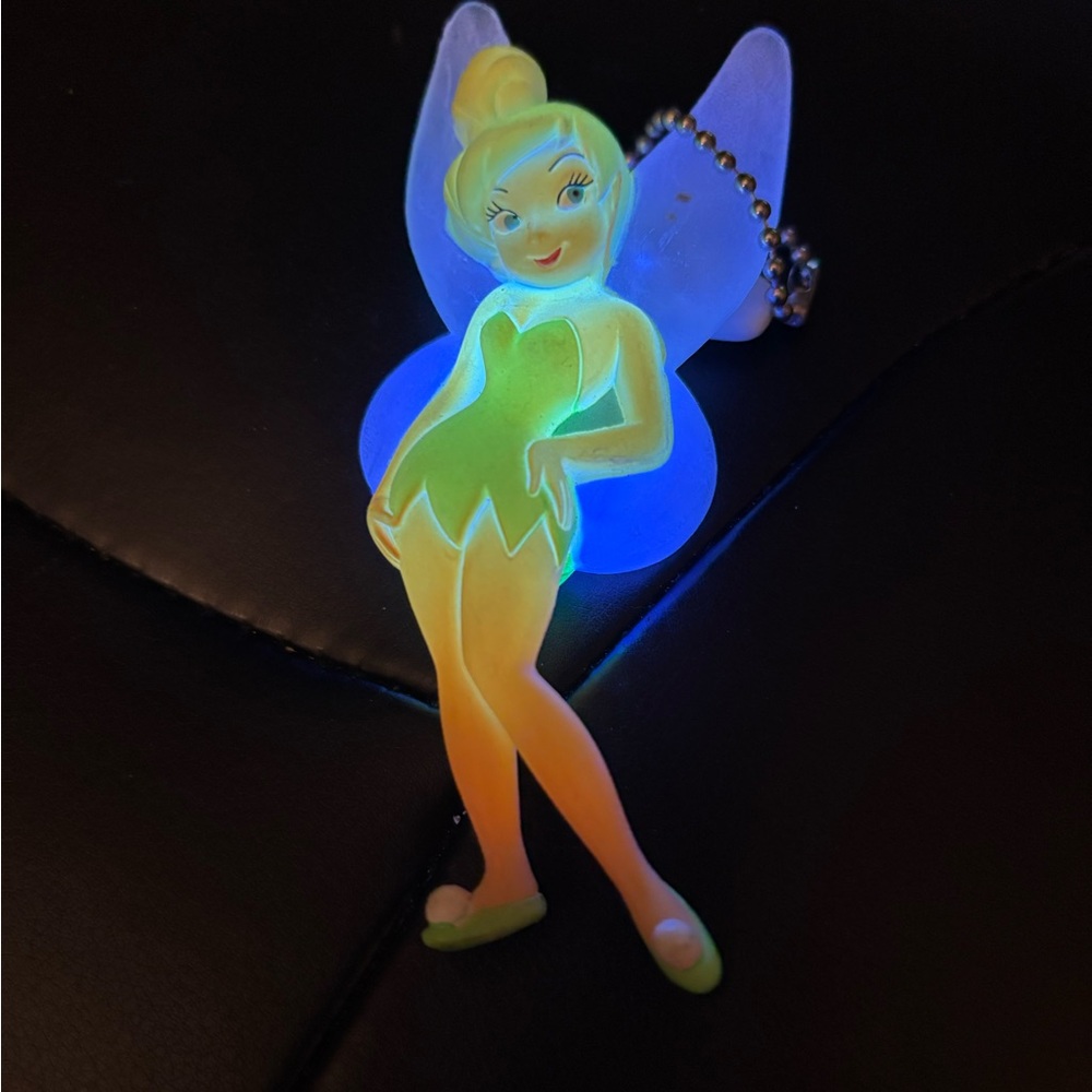 Tinker Bell Light Up Keychain & Pin